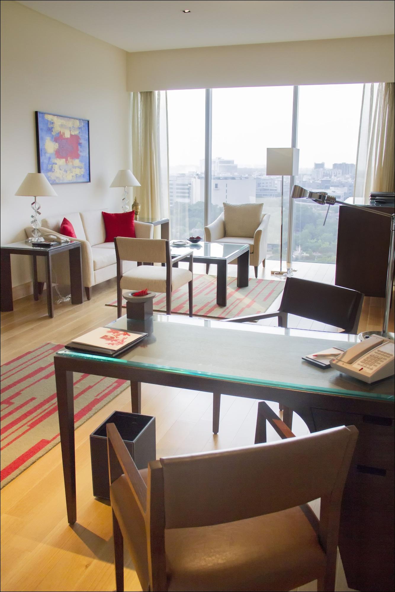 트라이덴트 하이더라바드 호텔 하이데라바드 외부 사진 A typical hotel room