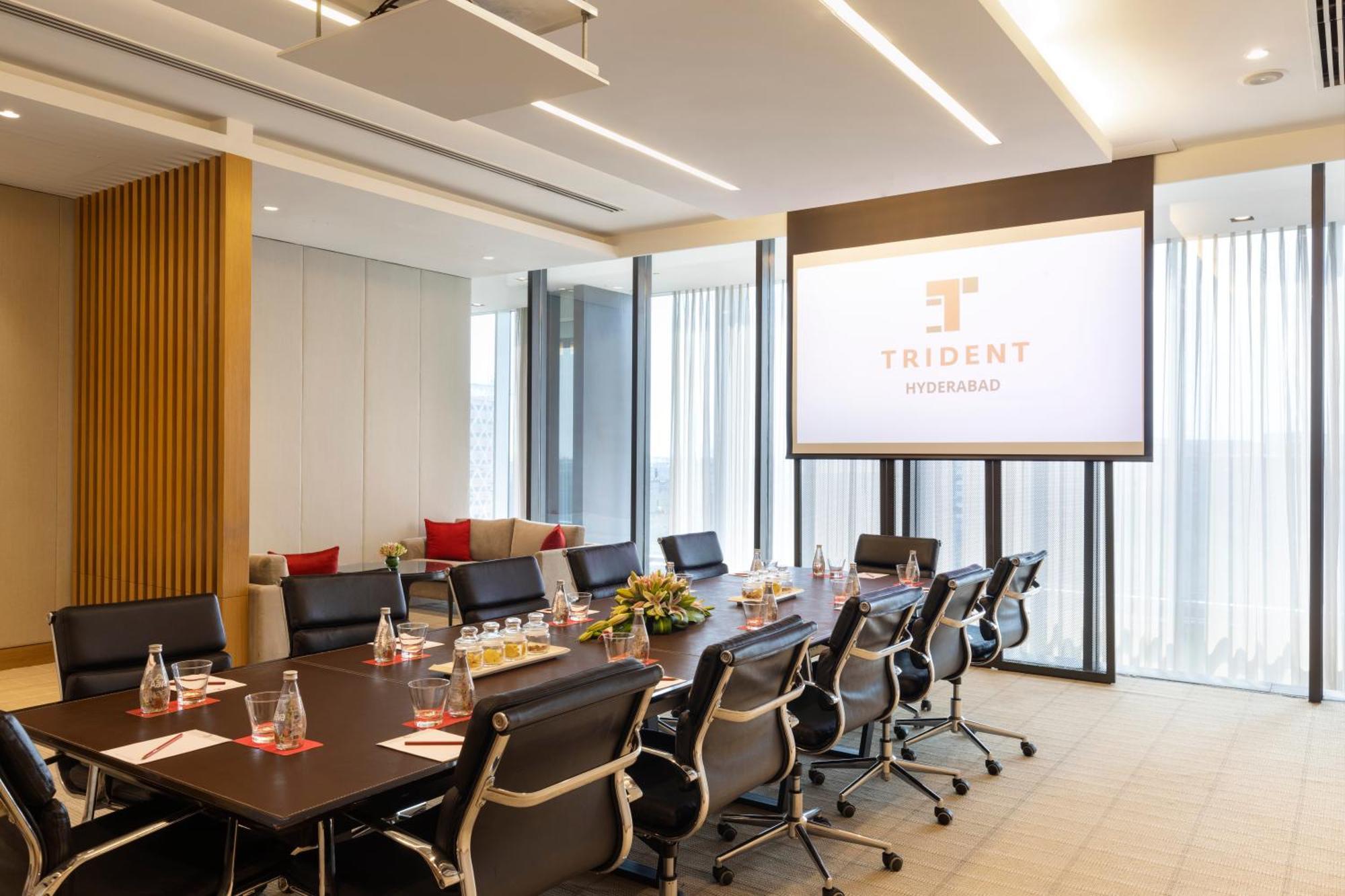 트라이덴트 하이더라바드 호텔 하이데라바드 외부 사진 Meeting room